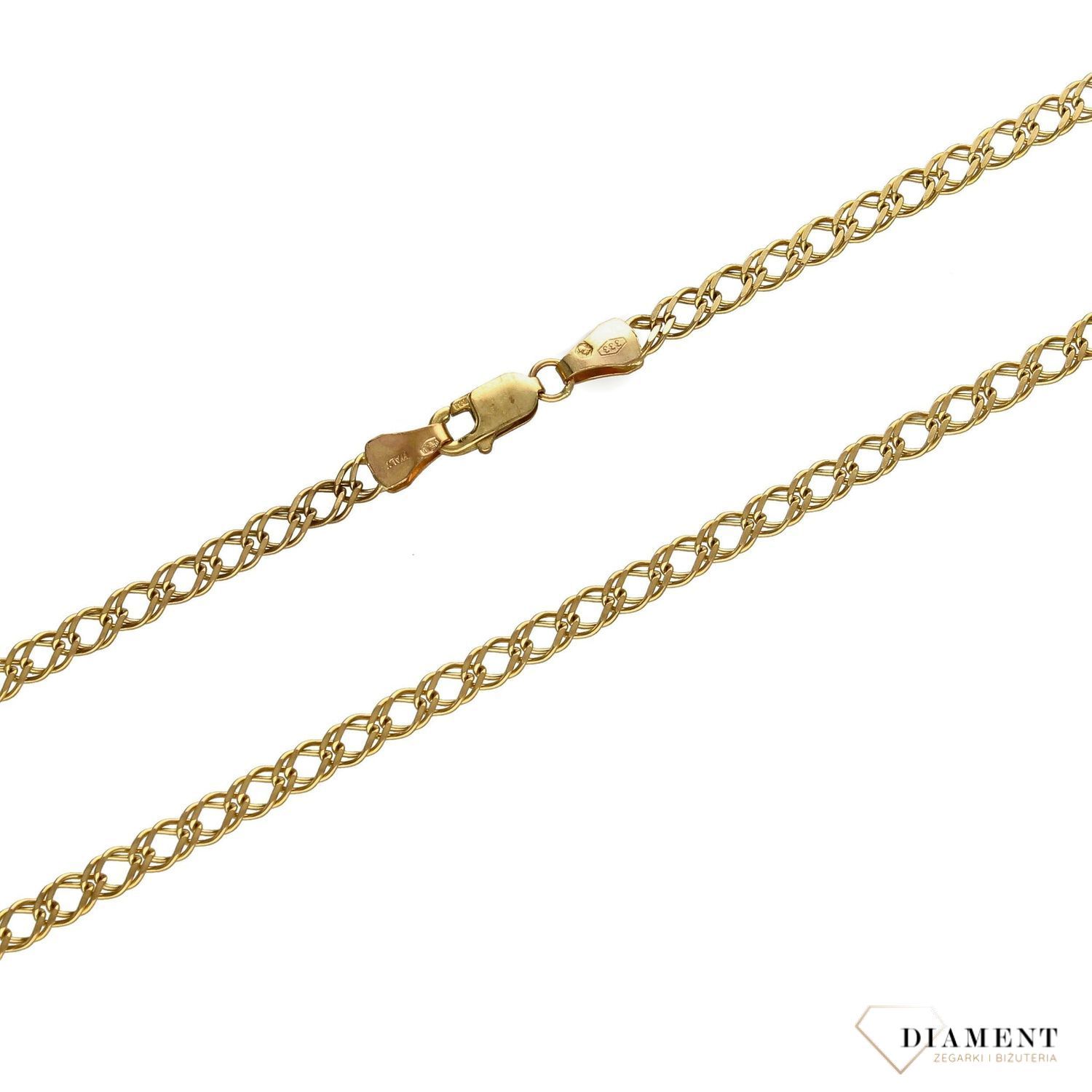 Złoty łańcuszek 333 garibaldi 3,5 mm DIA-LAN-1448-333 3,5mm (2).jpg